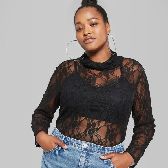 wild fable | Tops | Black Lace 